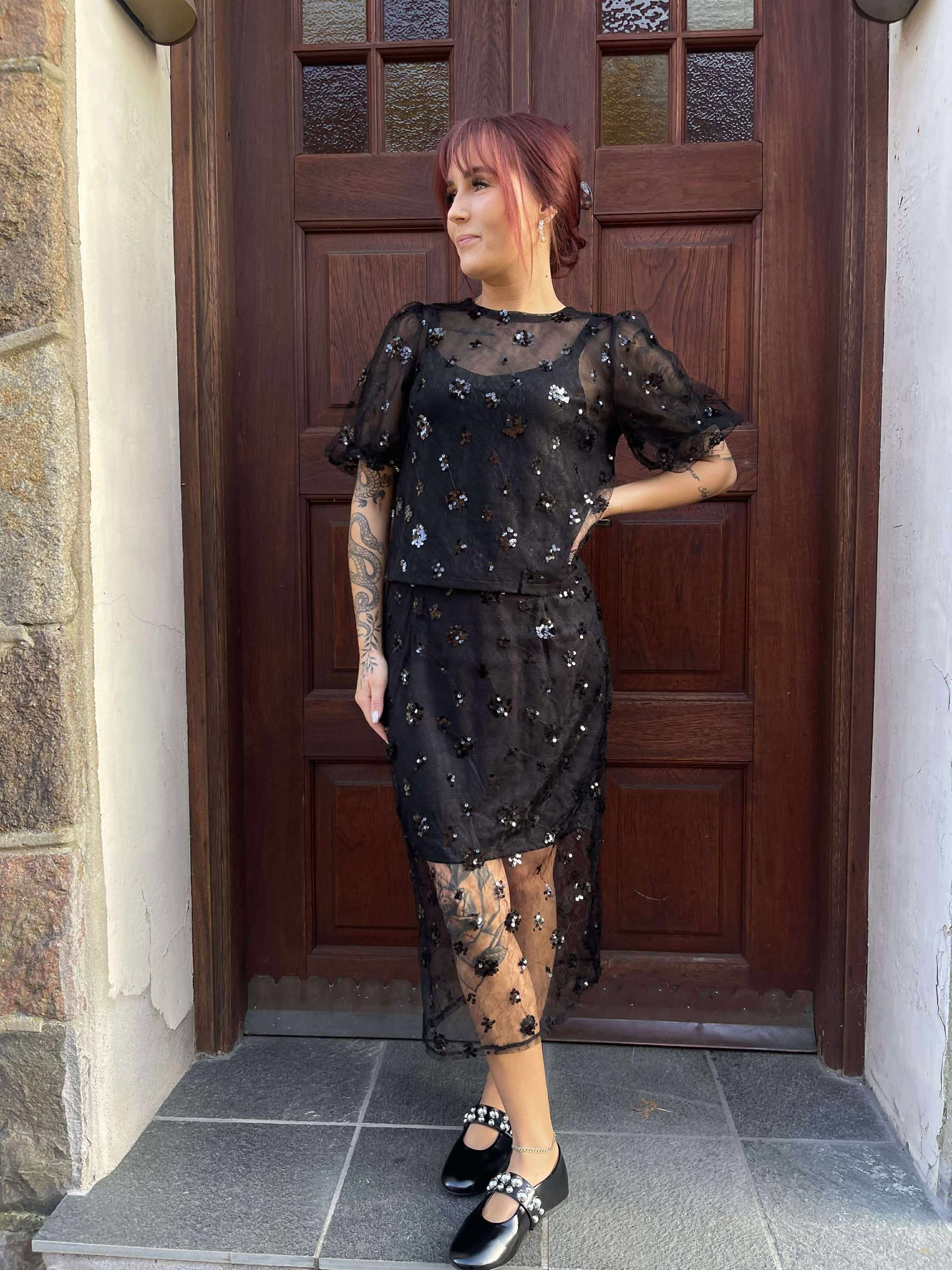 VIADA Cardigan - Black Beauty